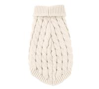 Stock Show Pet Legs Joints Warmers Winter Warm Pet Joint Knee Pads Breathable Soft Comfortable Knitwear (White, S)