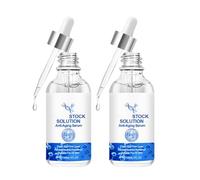Stock Solution Facial Serum, Stock Anti Aging Serum For Face, Reduce Fine Lines, Wrinkles, Boost Skin Collagen, Anti-Wrinkle Serum Hydrate & Plump Skin (30ml, 2)