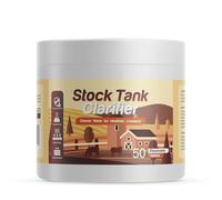 Stock Tank Clarifier - Improves Livestock Water by reducing buildup and Creating Healthier Water troughs. Safe for Horses, Cattle, Sheep, Goats & Chickens. (Tablet, 50, Count)