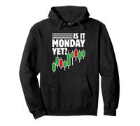 Stock Trader Day Trading Crypto - Is It Monday Yet Pullover Hoodie