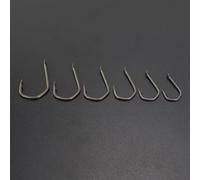 Stock Up on 50pcs Barb Fishing Hooks Ideal for All Types of Carp Rigs with Strong Performance Material (Num 8)