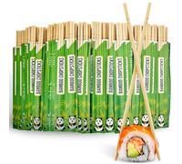 Stock Your Home Disposable Bamboo Chopsticks, Bulk Chopsticks (200 Count), Separated Bamboo Chop Sticks for Sushi, Chinese, Japanese, and Asian Food, Smooth Wooden Chopsticks, Disposable Chopsticks