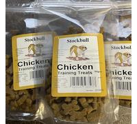 Stockbull Dog Training Treats - Chicken (3 x 140g Tubs)
