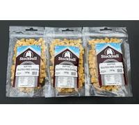 Stockbull Puppy/Dog Training Treats - Cheese Flavour (3 x 165g Packets) Gluten Free