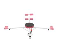 StockBurger Portable Leg Stretcher Split Equipment with Sponge Cushion, Suction Cup Stabilizers, Smooth Wheels, Adjustable Folding Design for Yoga, Gym & Dance Use