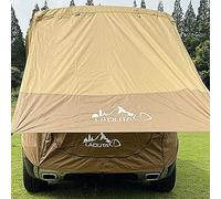 StockBurger SUV Tailgate Awning Tent, Waterproof 190T Silver-Coated Sun Shelter, Mosquito Net, Easy Setup, for Camping, Road Trips, Outdoor Festivals, Trucks & Cars