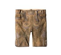 Stockerpoint Beppo4 Men's Traditional Leather Trousers, Bison Spotted, 62