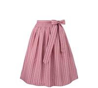 Stockerpoint Claire Women's Dirndl Apron, Dusky Pink, Regular, antique pink, One size