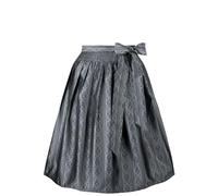 Stockerpoint Corinna Women's Midi Dirndl Apron, gray, 34-38