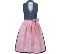 Stockerpoint Women's Marina Dirndl Special Occasion Dress, Blue, 10