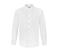 Stockerpoint Friedrich Men's Costume Shirt Size S-3XL Traditional & Modern Design 100% Cotton Breathable & Easy Care Perfect for Costumes & Festivities, White, L