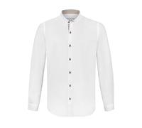 Stockerpoint Men's Hemd Raffa Shirt, Weiss-grün, L
