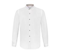 Stockerpoint Men's Hemd Reno Shirt, Weiss-grün, M