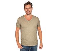 Stockerpoint Men's Shirt Falko Trachtenshirts, Brown (Wood Wood), Small