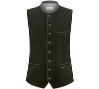Stockerpoint Men's Trachtenweste Lorenzo Traditional Waistcoat, Green (Laurel), 48 cm