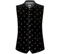 Stockerpoint Men's Vittorio Traditional Waistcoat, Black, 48