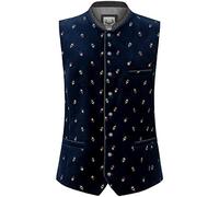 Stockerpoint Men's Vittorio Traditional Waistcoat, Indigo, 46