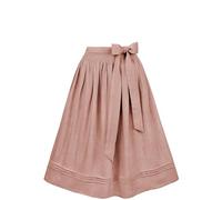 Stockerpoint Mina Dirndl Apron, Dusky Pink, 34-38, antique pink, 34-38