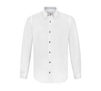 Stockerpoint Shirt Peter, White-Blue, M