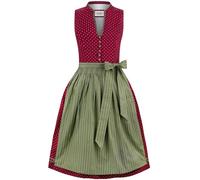 Stockerpoint Women's Bella Dirndl Dress, Bordeaux, Standard