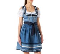 Stockerpoint Women's Dirndl Angelica Special Occasion Dress, Blue, 40