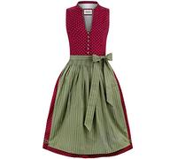 Stockerpoint Women's Dirndl Bella Dress, Bordeaux, 18
