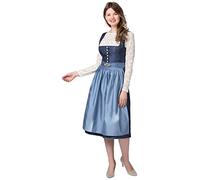 Stockerpoint Women's Dirndl Leonora Dress, Blue, 20