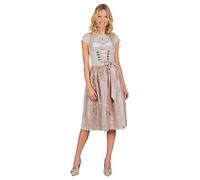 Stockerpoint Women's Dirndl Loretta Dress for Special Occasions, Taupe, 6