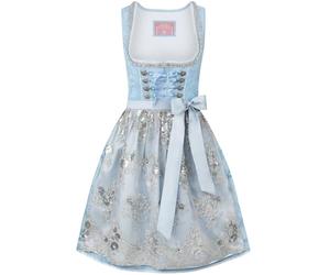 Stockerpoint Women's Dirndl Maya Dress for Special Occasions, lightblue, 8