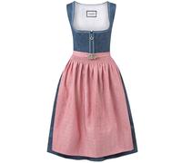 Stockerpoint Women's Dirndl Roseline Special Occasion Dress, Blue-Old Pink, 38