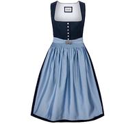 Stockerpoint Women's Dirndl Sieglinde Special Occasion Dress, Midnight Blue, 22