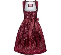 Stockerpoint Women's Eva Dirndl Special Occasion Dress, red, 16