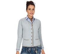 Stockerpoint Women's Jacke Caro Cardigan Sweater Not Applicable, Light Blue-Gray, 40