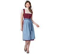 Stockerpoint Women's Julina Dirndl Dress, Bordeaux, 6