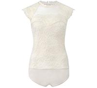 Stockerpoint Women's Romy Costume Bodysuit, Cream, XS