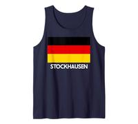 STOCKHAUSEN Deutschland Deutsche Flagge Männer Frauen Tank Top