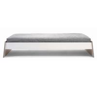 Stockholm bed birch multiplex without headboard 160 white Richard Lampert - LAMPERT STOCKHOLM 160 OH WEISS
