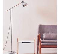 Stockholm Chrome Adjustable Floor Lamp