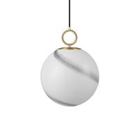 Stockholm Pendant Ø30 Marble Grey