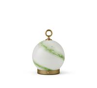 Stockholm Portable Lamp Marble Green/Antique