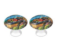 Stockholm Sweden Cabinet Knobs Stainless Steel Round Drawer Pulls for Wardrob Doorknob