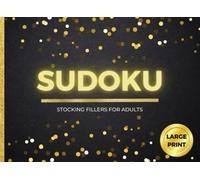 Stocking Fillers for Adults: Sudoku Large Print: Stocking Fillers for Women for Men Christmas 2021