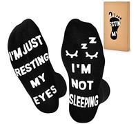 Stocking Fillers for Men, 9-11 Non-slip Funny Socks,Dad Christmas Gifts for Him Husband from Daughter Son,Secret Santa Gifts for Men Him on Christmas Birthday Fathers Day