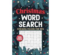 Stocking Fillers for Men: Christmas Word Search: Fun and Relaxing Holiday Themed Word Find Puzzle Book for Adults, Christmas Activity Book for Men (UK Edition)