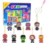 Stocking Fillers Kids, Girls Birthday Presents for 6 7 8 9 10 Year Old, DIY Hero Diamond Arts Craft Mosaic Kits Toys for Teen Girl, Xmas Christmas Secret Santa Gifts