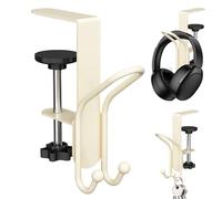 Stocking Hooks for Mantle - Christmas Stocking Holders Adjustable - Iron Organizer Heavy Duty 20lb Load Capacity for Garland Purse Key Coat Christmas Decor Dorm Planter