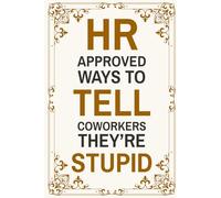 Stocking Stuffers for Adults: HR Approved Ways to Tell Coworkers They're Stupid: Funny Christmas Gift for Men