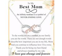 Stocking Stuffers for Girls Women, To My Mom Daughter Grandma Granddaughter Infinity Necklace Jewelry Christmas Valentines Mothers Day Easter Birthday Graduation Gifts Presents for Girls Teens Women
