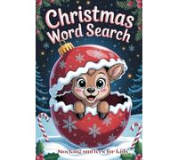 Stocking Stuffers for Kids: Christmas Word Search: Over 50 Playful Activity Puzzles, Fun Gift for Boys & Girls Ages 8-10, Crossword Style