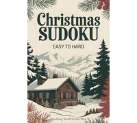 Stocking Stuffers for Men: Sudoku Books for Adults: Easy to Hard Cozy Puzzle Book with Solutions: Christmas 2025 Gift